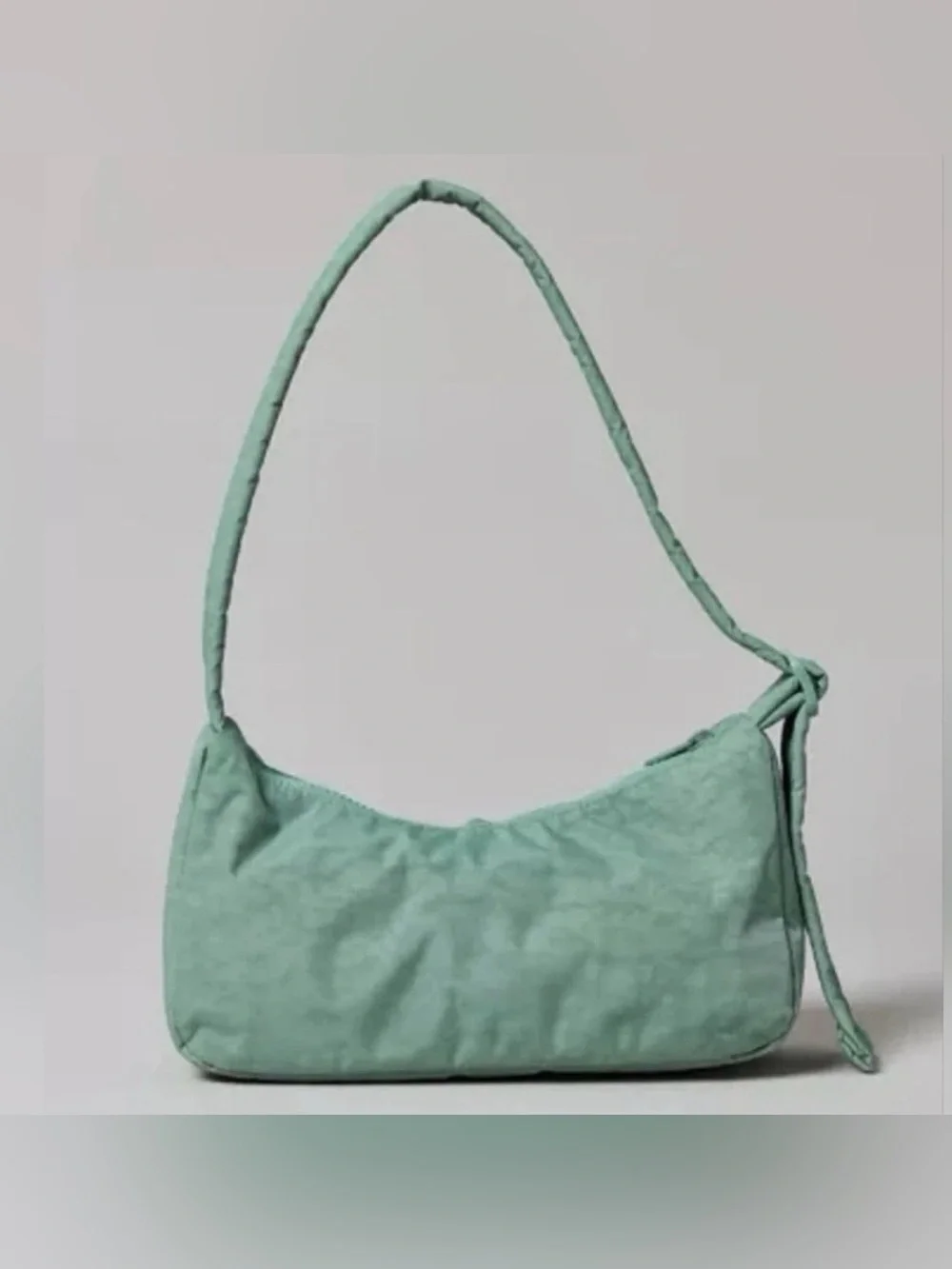 NWOT BAGGU Cargo Shoulder Bag in Seafoam Green